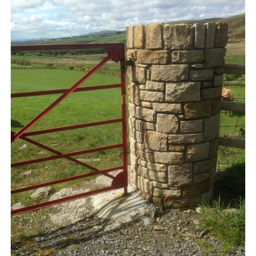Real Stone walls - dry stone walls, pillars and columns by Inish Stone from redacastle donegal